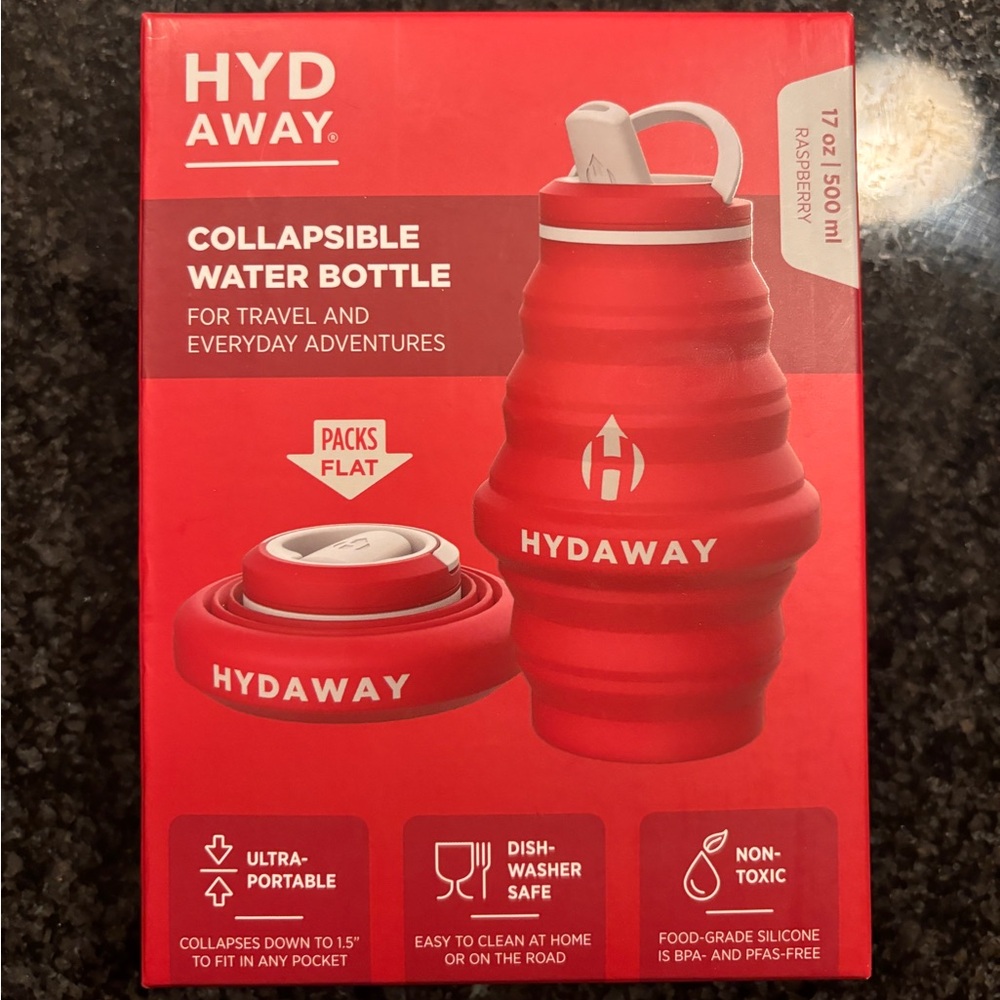 HYDAWAY Collapsible Water Bottle